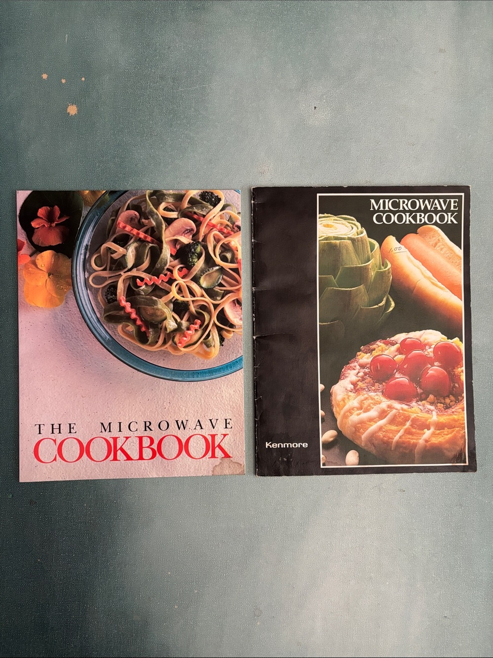 Kenmore Microwave Cookbook + GE Microwave Cookbook